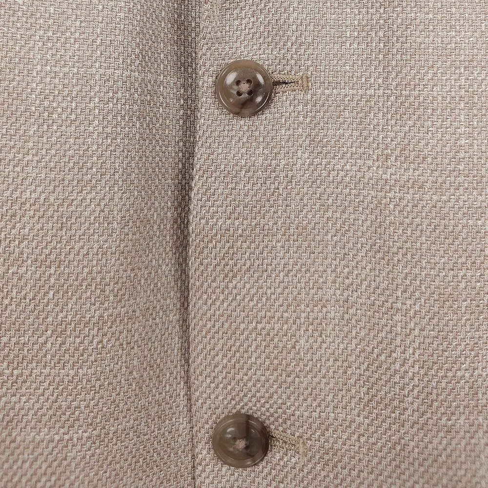 Tommy Hilfiger Mens Modern Fit Sport Coat 44L Tan Solid Stretch Basketweave NWT